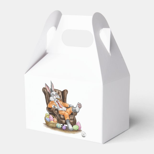 Ostersonnige Leckerei Geschenkschachtel (Vorderseite)