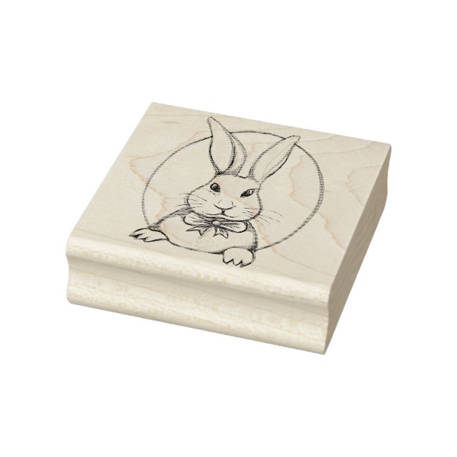 Ostersonnige Niedliche Rabbit-Scrapbooking Journal Gummistempel (Stempel)