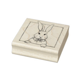 Ostersonnige Niedliche Rabbit-Scrapbooking Journal Gummistempel