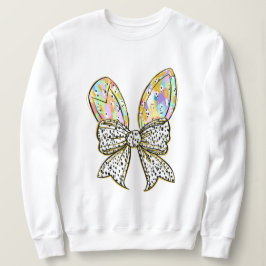 Ostersonnige Ohren mit Coquette Bow Sweatshirt