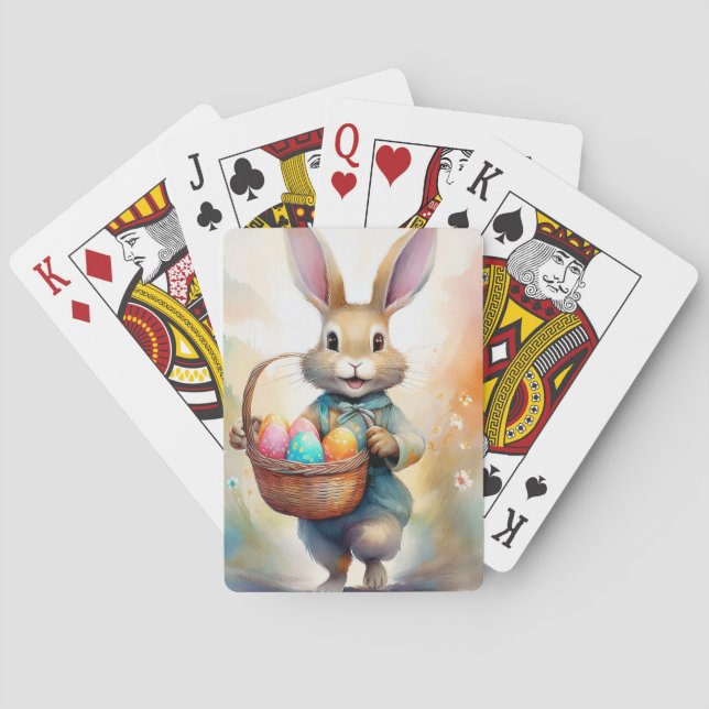 Ostersonnige Spielkarten (Rückseite)