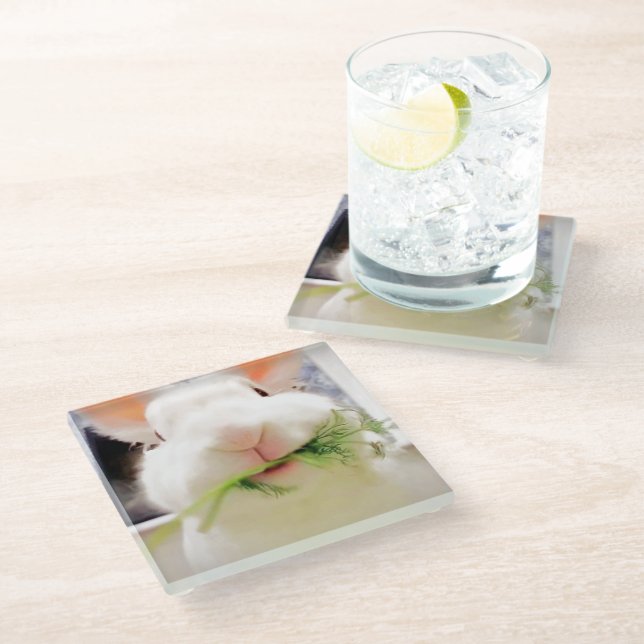 Ostersonnige Untersetzer (Schrägansicht)