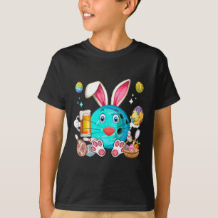 Ostersonniger Bowling Ausstattung Trinken Bier Fun T-Shirt