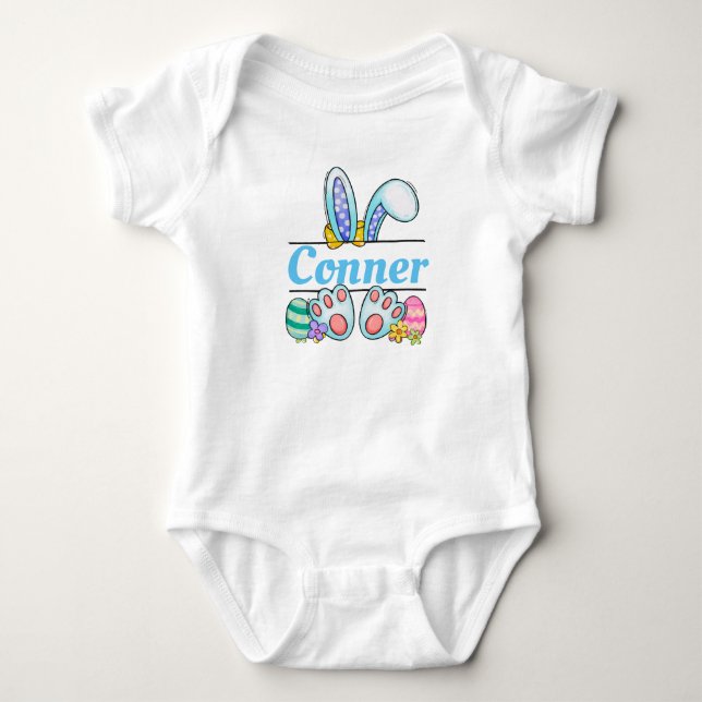 Ostersonniges Shirt für Kleinkindermädchen (Vorderseite)