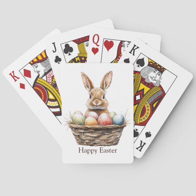 Osterspielkarten Spielkarten (Rückseite)