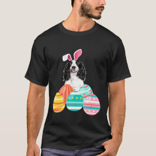 Osterspringer Spaniel Bunny Ears Egg Funny T-Shirt