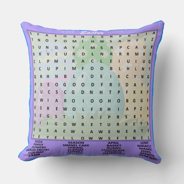 Ostersuche Kissen (Vorderseite)