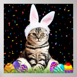 Ostertabby Poster