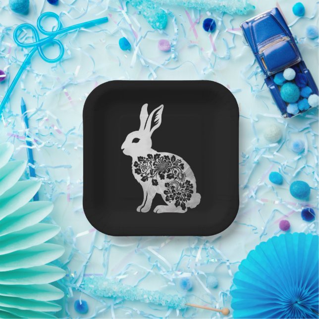 Ostertag Bunny Rabbit Pappteller (Party)