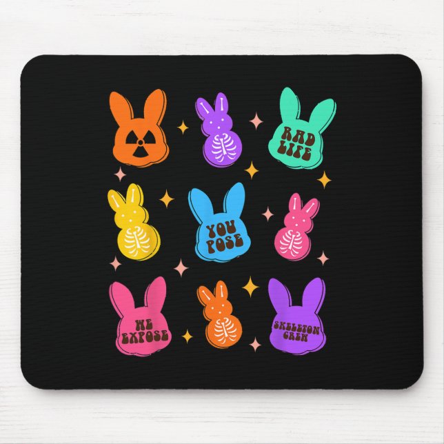 Ostertag Radiologe Röntgenaufnahme Krasses Leben S Mousepad (Vorne)
