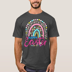 Ostertag Regenbogen mit Eiern und Osterhase T-Shirt