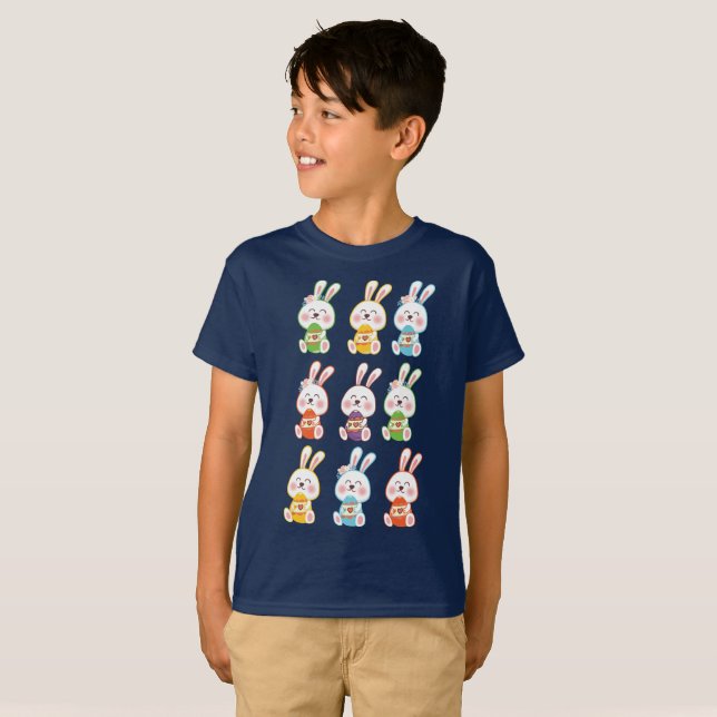 Ostertag, Sonniger Ostertag T-Shirt (Vorne ganz)