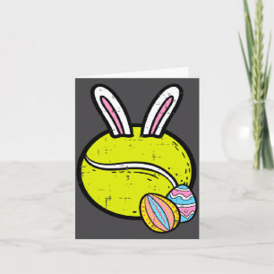 Ostertag Tennisball-Hase Karte
