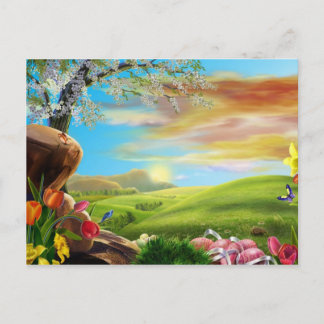 Ostertal Feiertagspostkarte