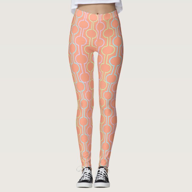 Osterteilkreise Leggings (Vorderseite)