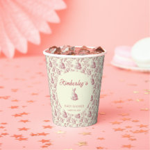 Ostertoile Floral Girl Baby Dusche