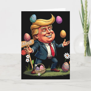 Ostertrompeter Jongliert Ostereier Eier Skizze Karte