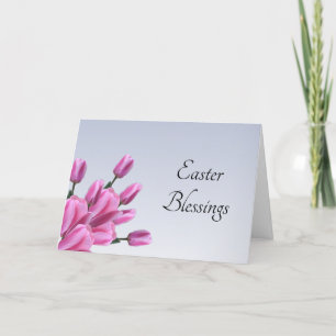 Ostertulpen  feiertagskarte