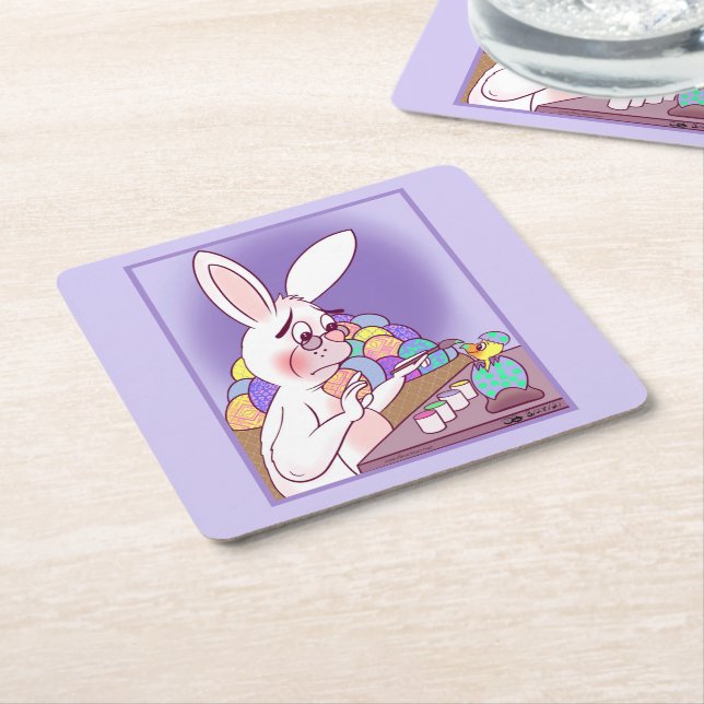 Osterüberraschen Untersetzer (angewinkelt)