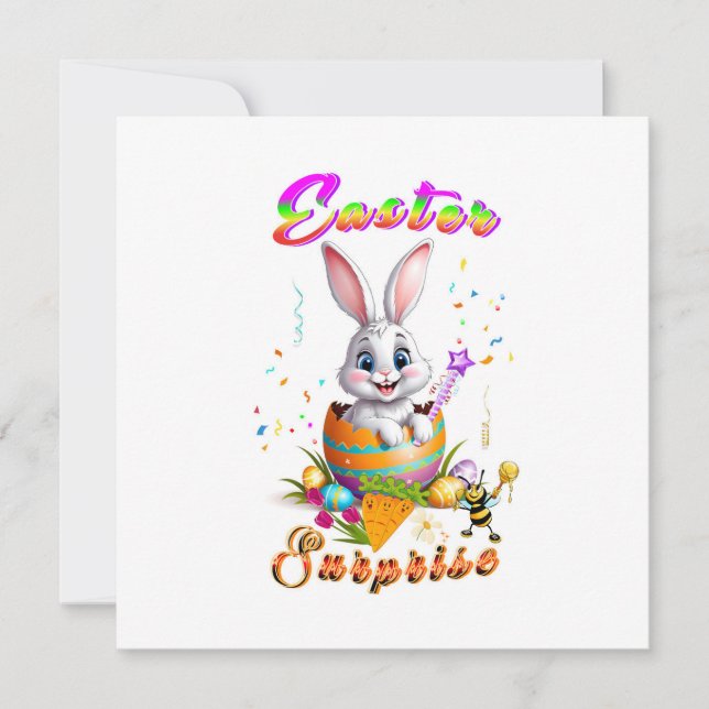 Osterüberraschung Ankündigung (Vorderseite)