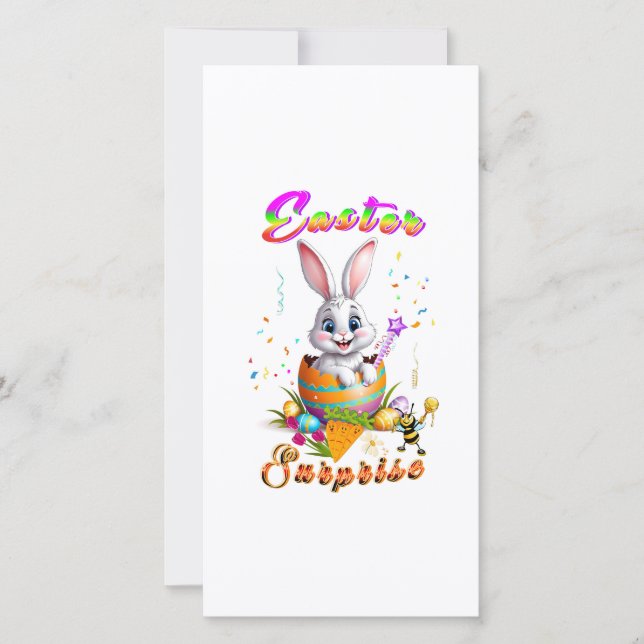 Osterüberraschung Ankündigung (Vorderseite)