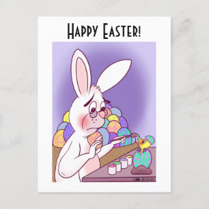 Osterüberraschung Fantastische Postkarte