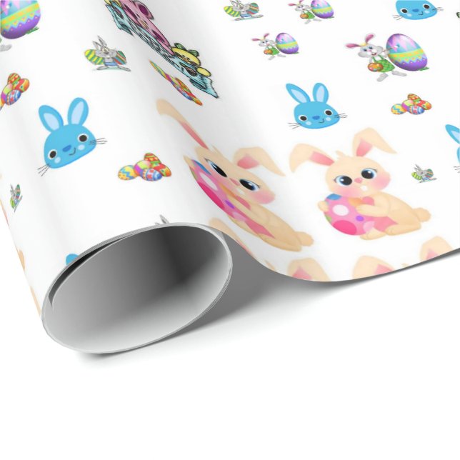 Osterverpackungspapier Geschenkpapier (Rolleneckpunkt)