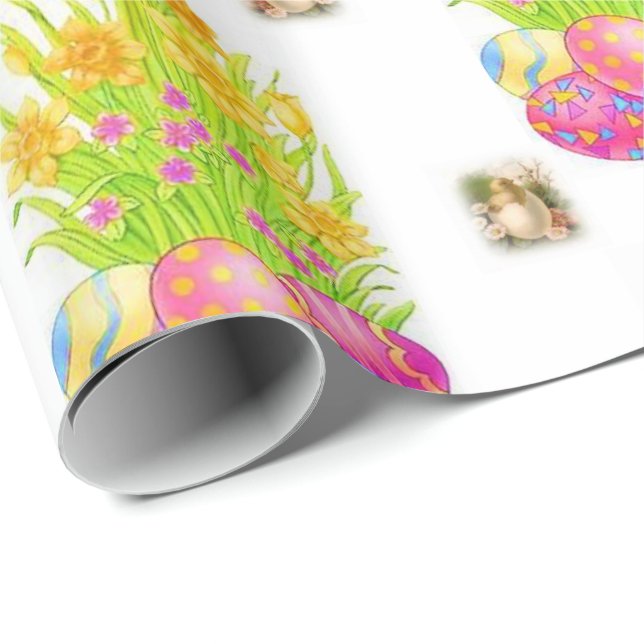 Osterverpackungspapier Geschenkpapier (Rolleneckpunkt)