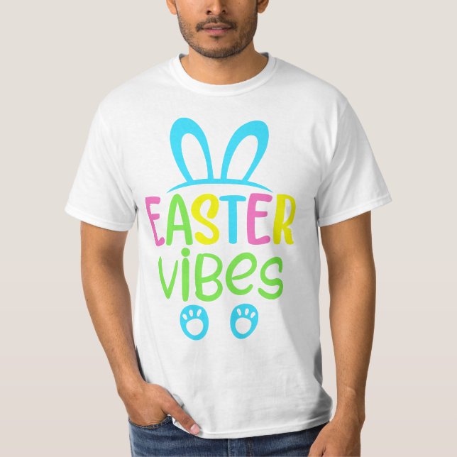 Ostervibes Pastel T-Shirt (Vorderseite)