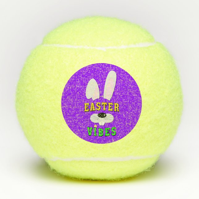 Ostervibes Tennisbälle (Vorderseite)
