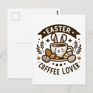 Ostervormittagsbraun Postkarte