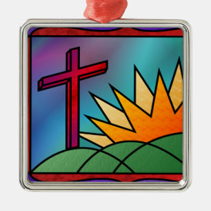 Ostervormitte Silbernes Ornament