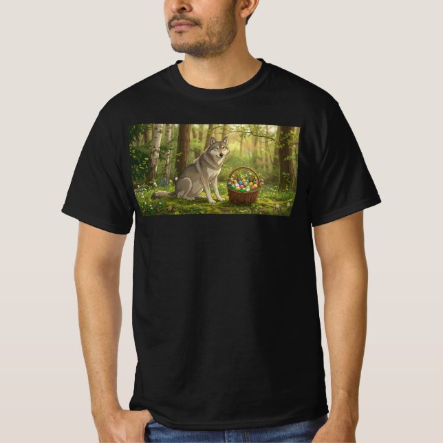 Osterwolf  T-Shirt (Vorderseite)