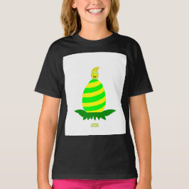 Osterwünsche Girls Black Basic T Shirt