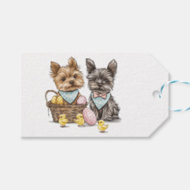 OsterYorkshire Terrier Dogs Geschenkanhänger