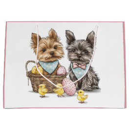 OsterYorkshire Terrier Dogs Große Geschenktüte