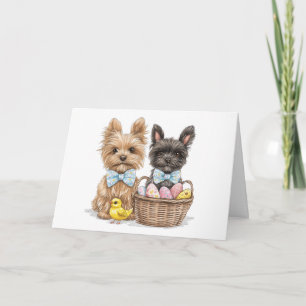 OsterYorkshire Terrier Dogs Karte
