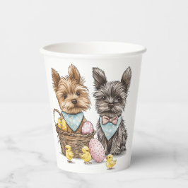 OsterYorkshire Terrier Dogs Pappbecher