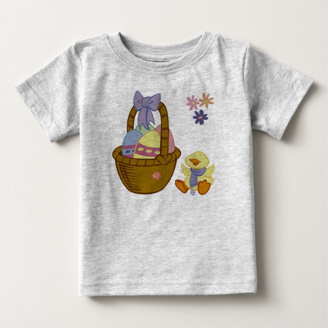 Osterzeit Baby T-shirt (Vorderseite)