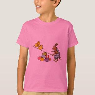 Osterzgebrannte Hühner - Darstellung T-Shirt