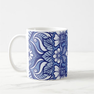 Ostethnische Henna Nahtloses Muster Kaffeetasse