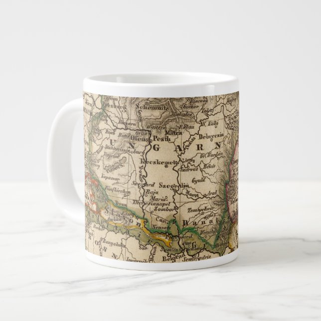 Osteuropa Jumbo-Tasse (Vorderseite Links)
