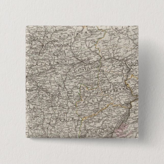 Osteuropa, Mittelrussland Button (Vorderseite)