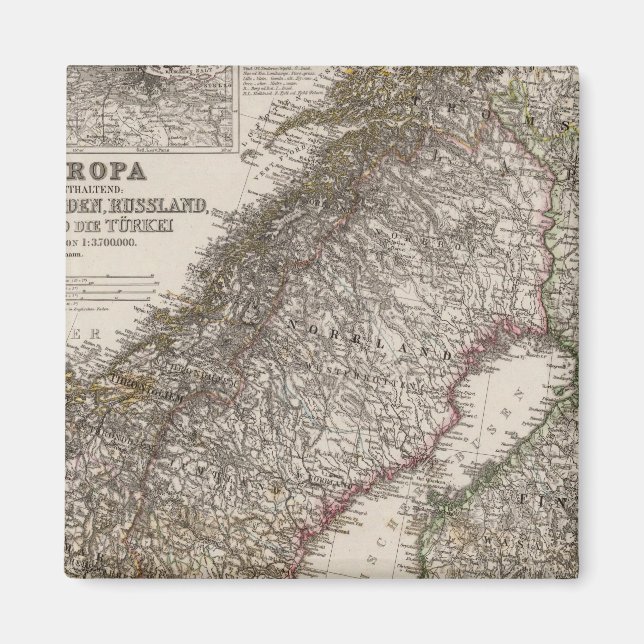 Osteuropa, Norwegen Magnet (Vorne)