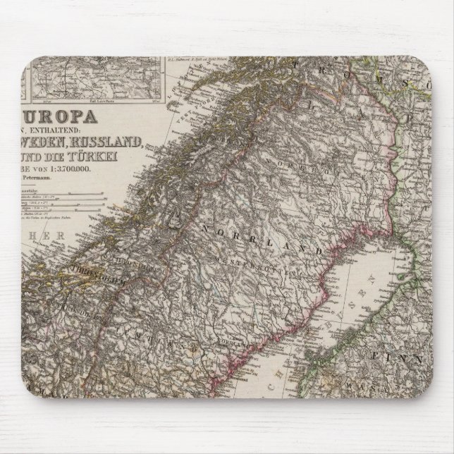 Osteuropa, Norwegen Mousepad (Vorne)