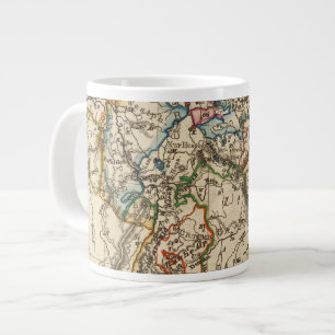 osteuropäische Karte Jumbo-Tasse