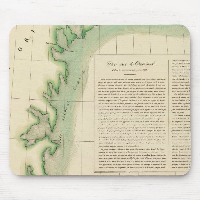 Ostgrönland 20 mousepad (Vorne)