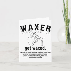 Östhetikerin Brazilian Waxing - Wax Boss T-Shirt F Karte