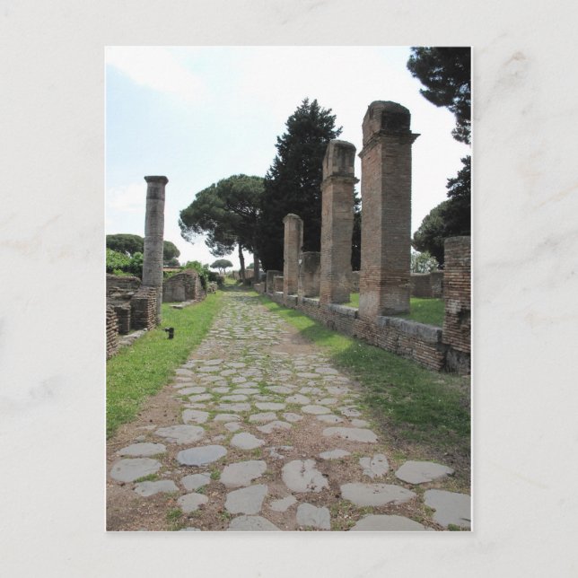 Ostia - Hafenstadt des antiken Rom Postkarte (Vorderseite)