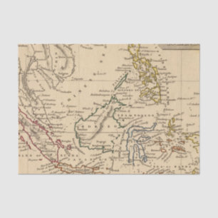 Ostindien-Inseln Seidenpapier